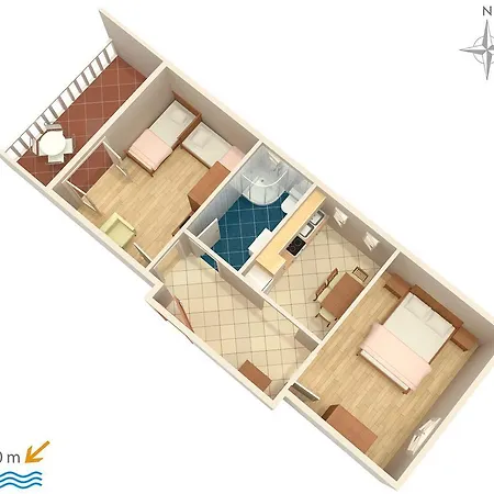 522e Apartment Mandre